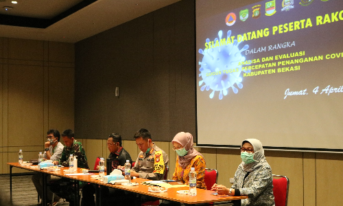 Lippo Cikarang Fasilitasi Rapat Koordinasi Penanganan Covid 19 Kabupaten Bekasi